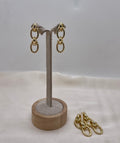 Double Rounded Earrings