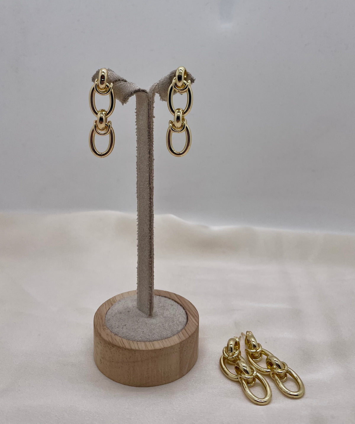 Double Rounded Earrings