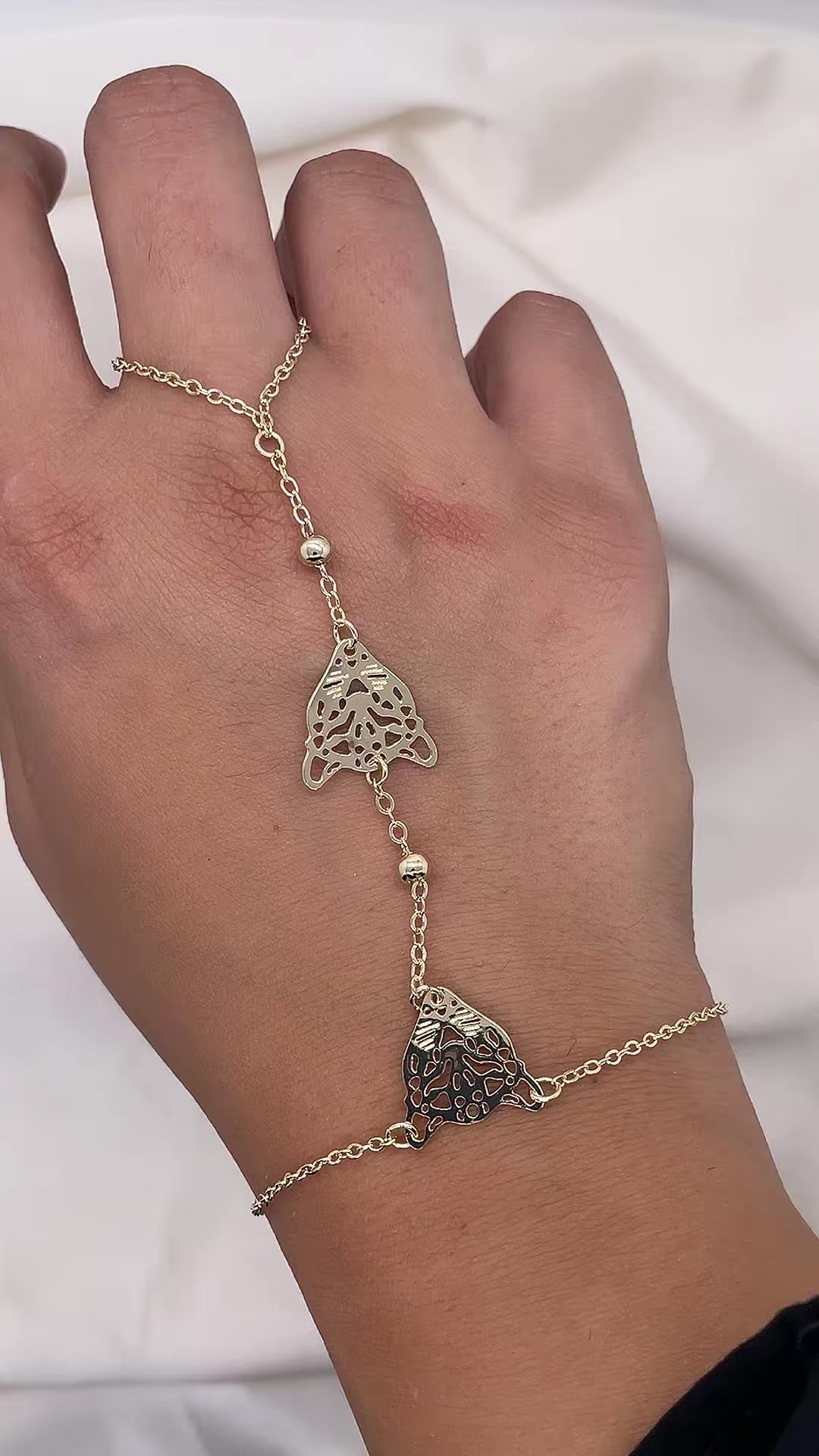 Wolf Hand Chain