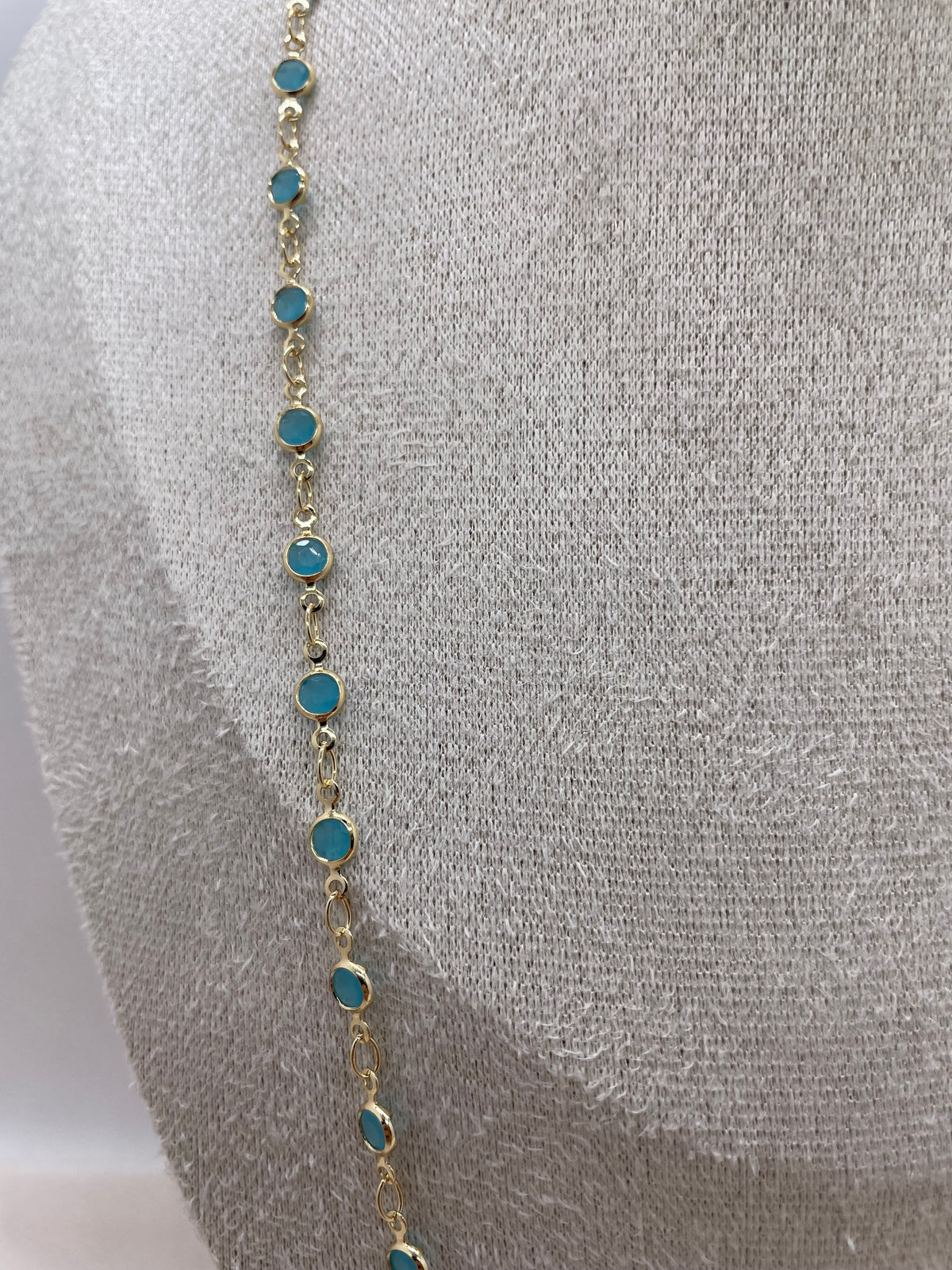 Blue beaded Necklace