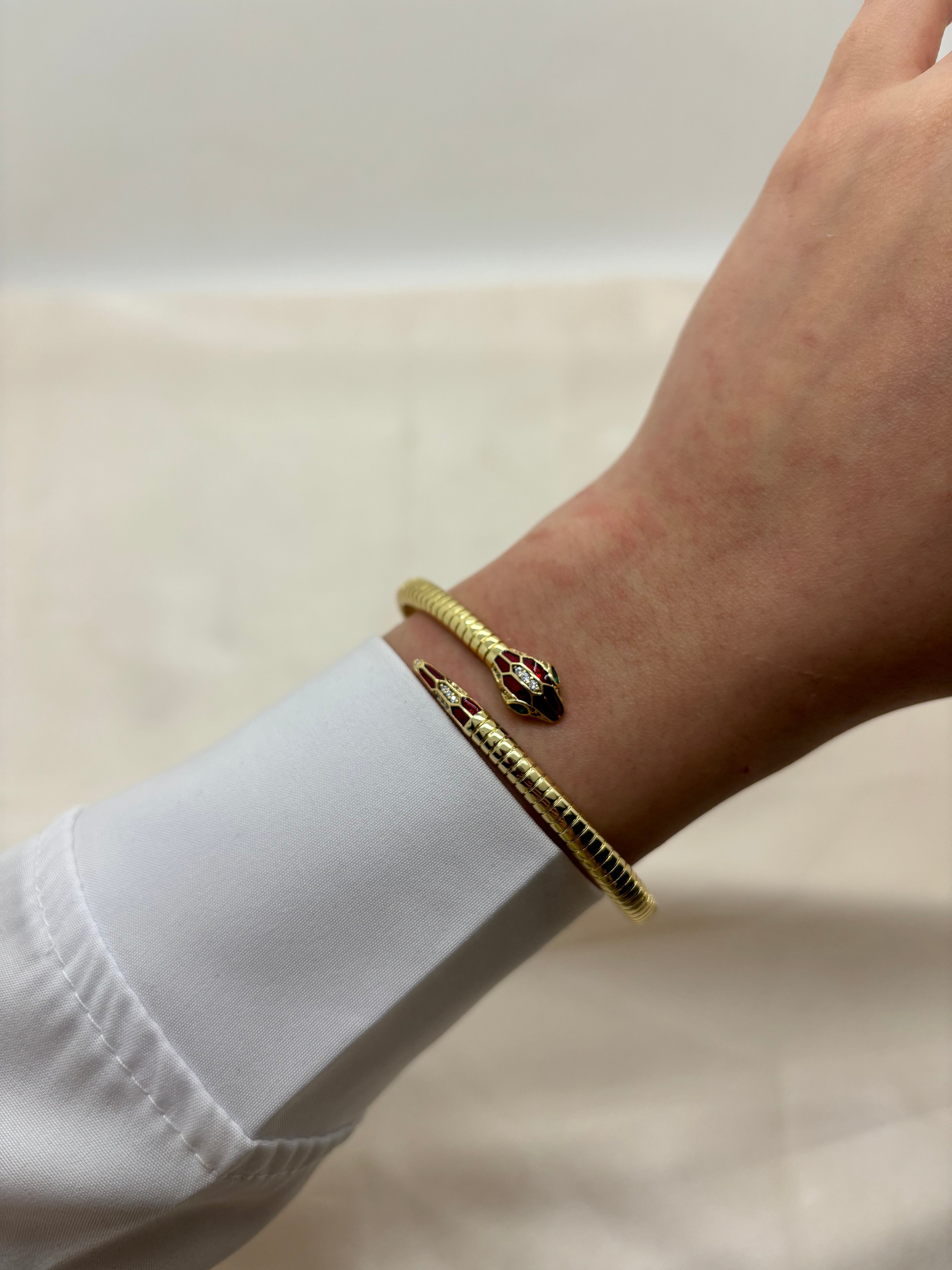 Snake bangle
