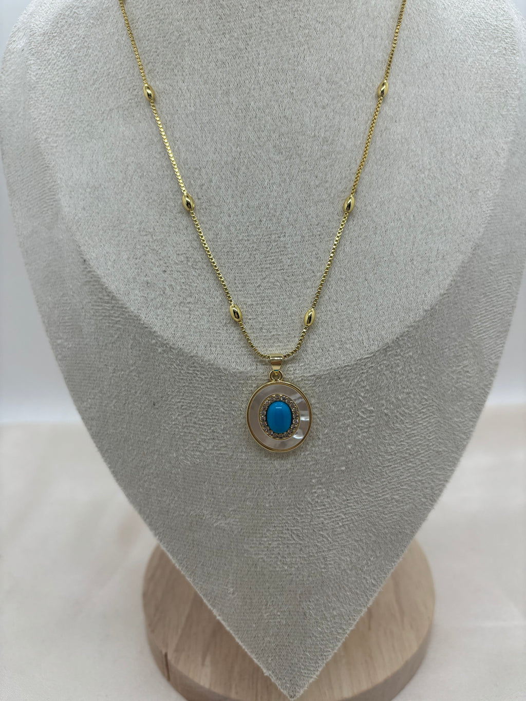 Blue Aura Necklace
