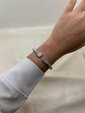 Zircon cube bangle
