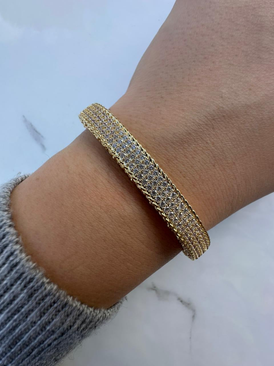Full Zircon bangle