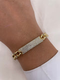 Zircon Chain Bracelet