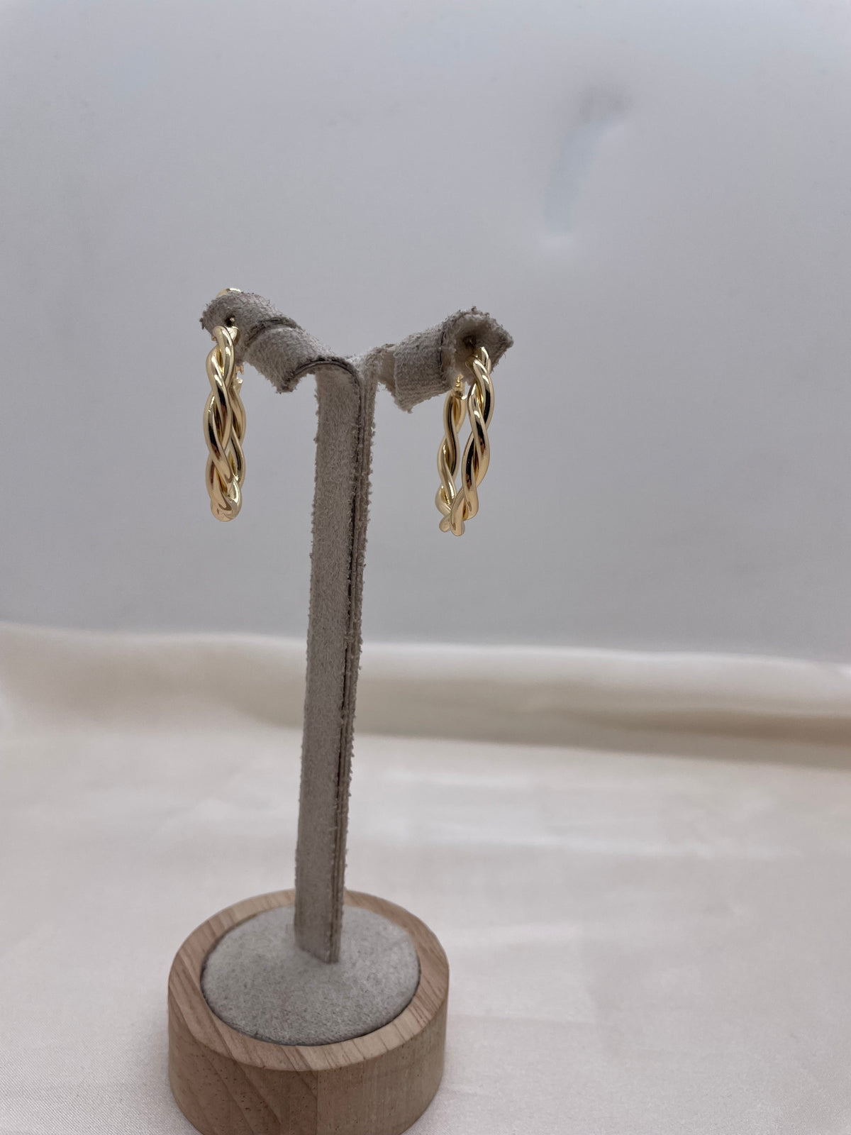 Twisted Hoop Earrings