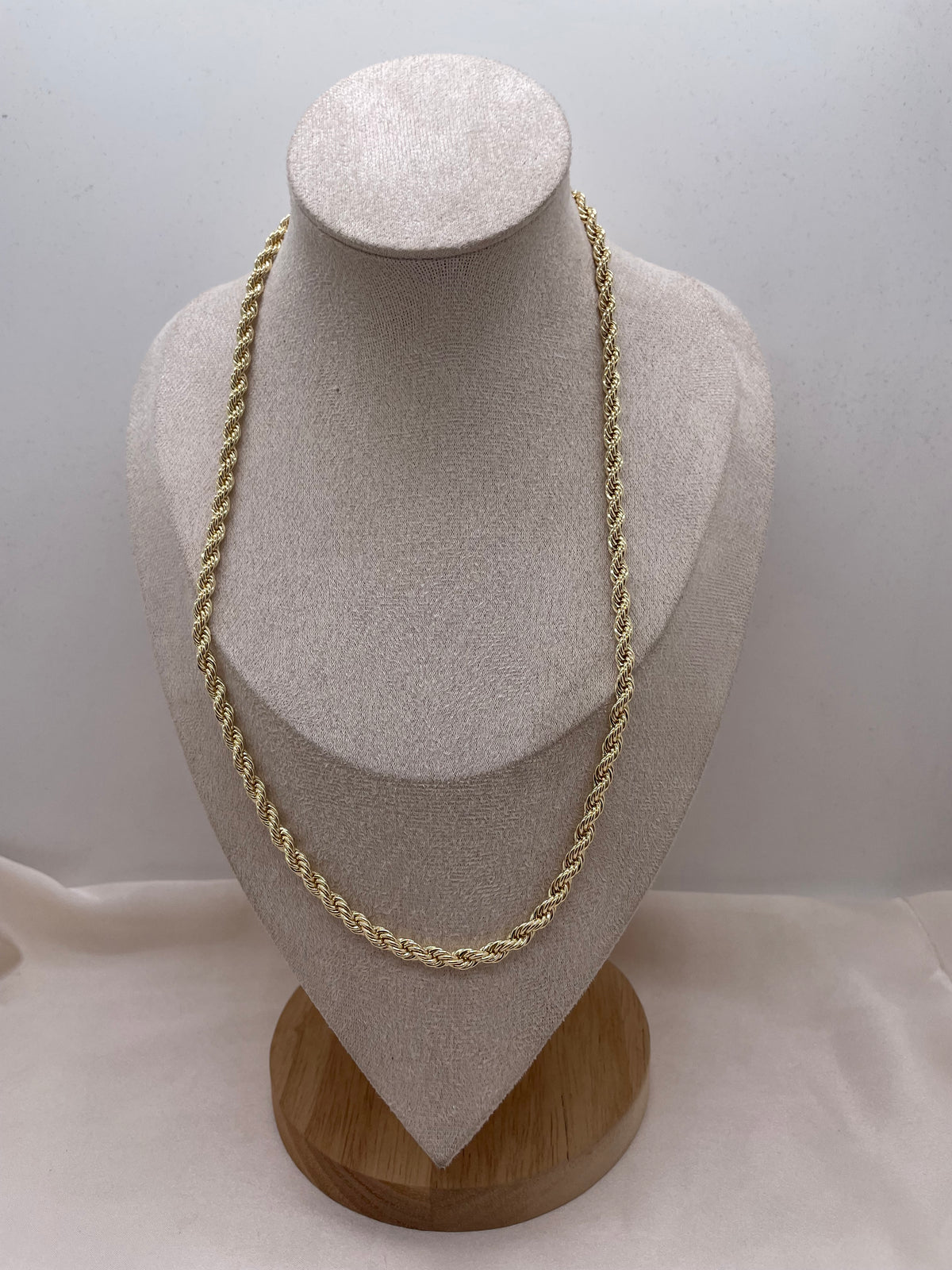 Long Twisted Necklace