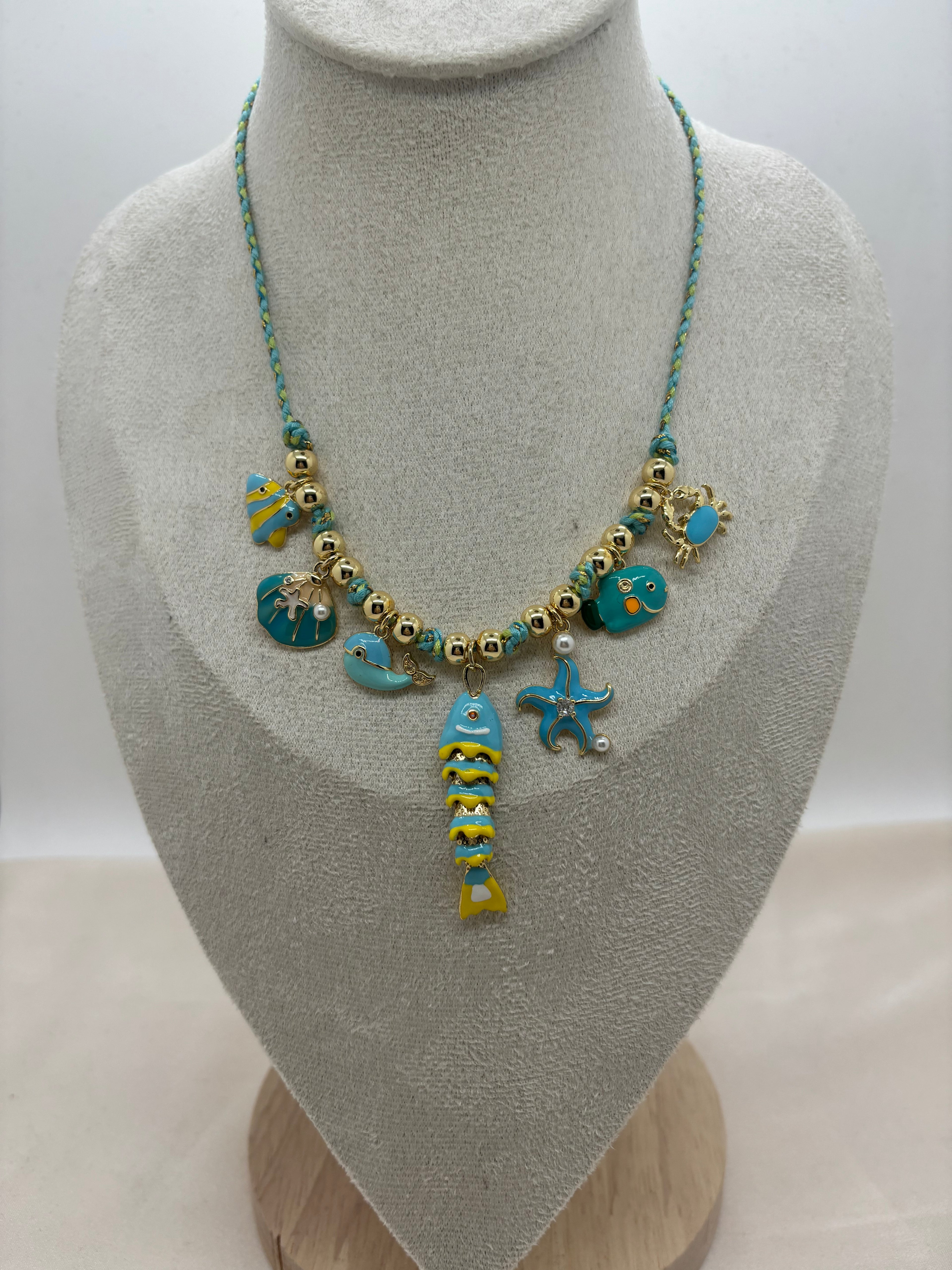 Ocean Charm Necklace