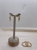 Twisted Hoop Earrings