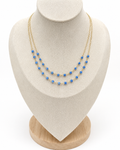 Ocean Blue Layered Necklace