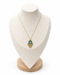 Turquoise Guardian Hamsa Necklace