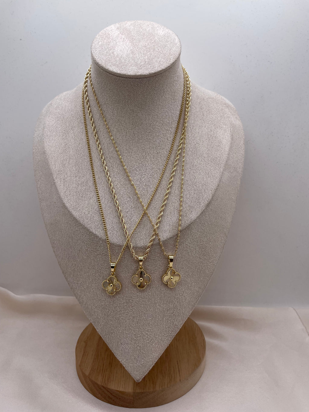 Vancleef Pendant Necklace 14N 45cm