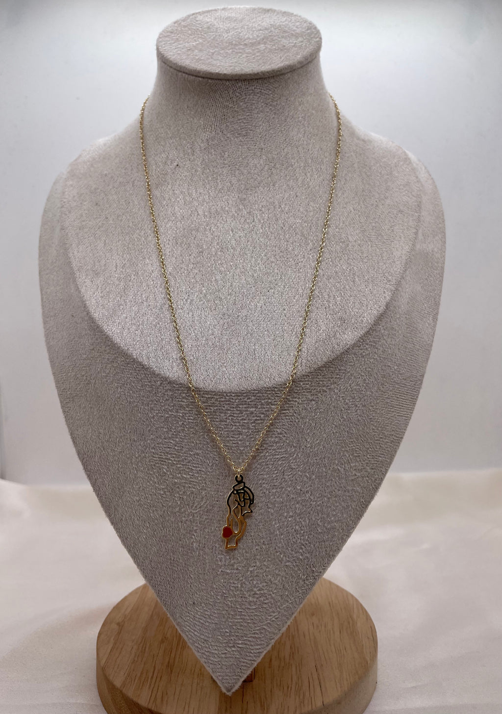 Lebanon Map Necklace