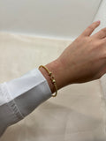 Minimal belt bangle