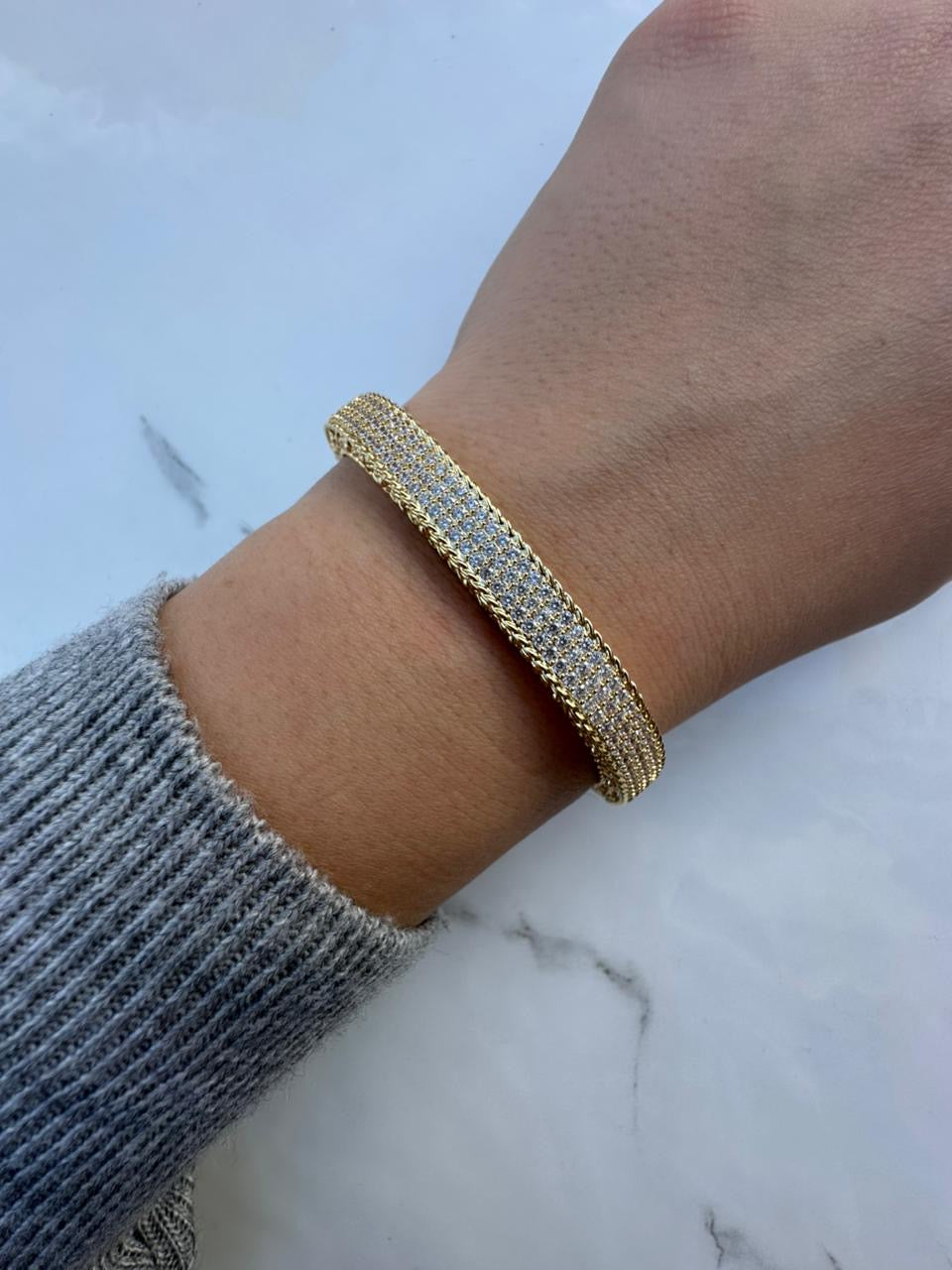 Full Zircon bangle