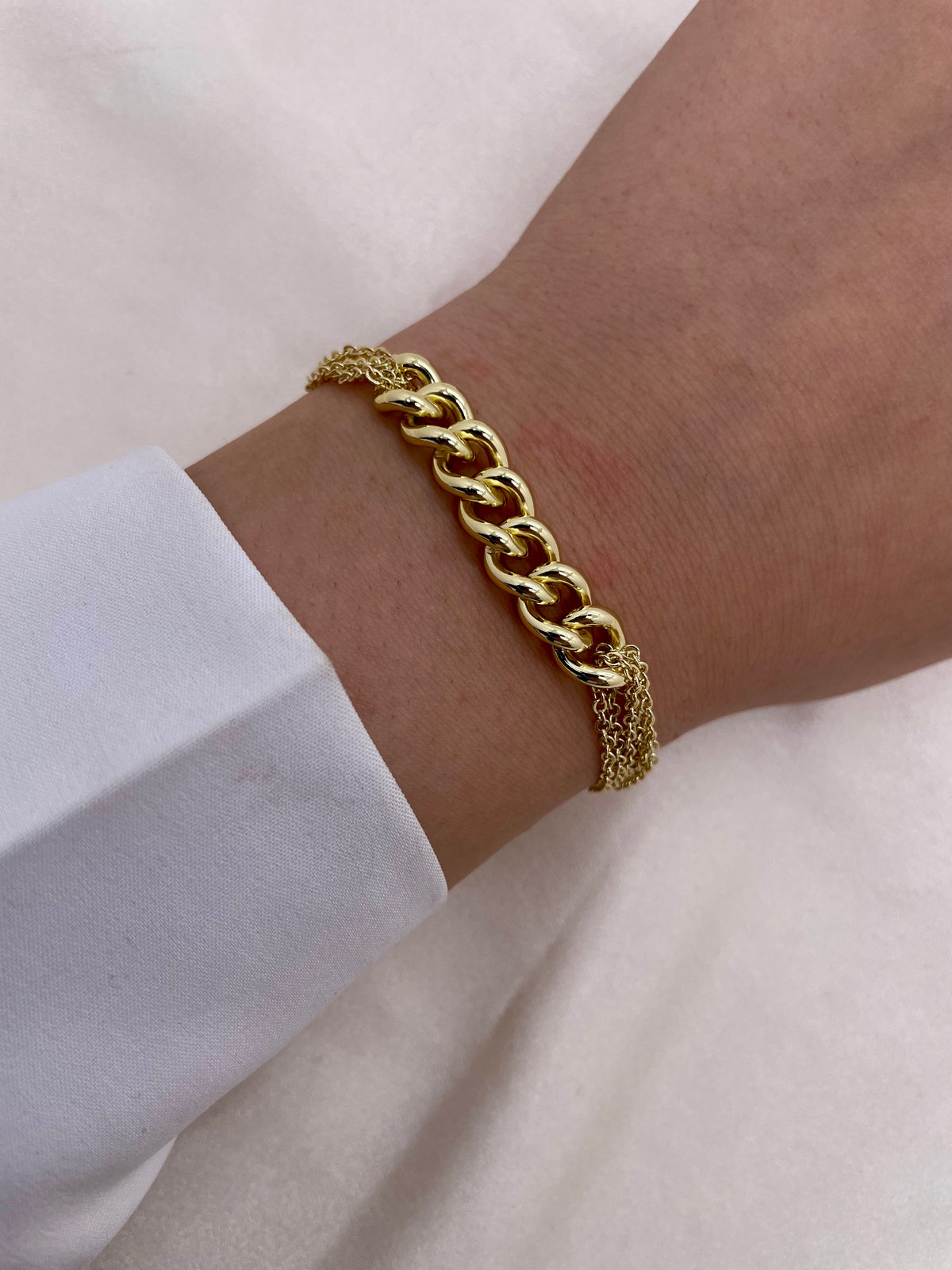 Double Sided Chain Bracelet