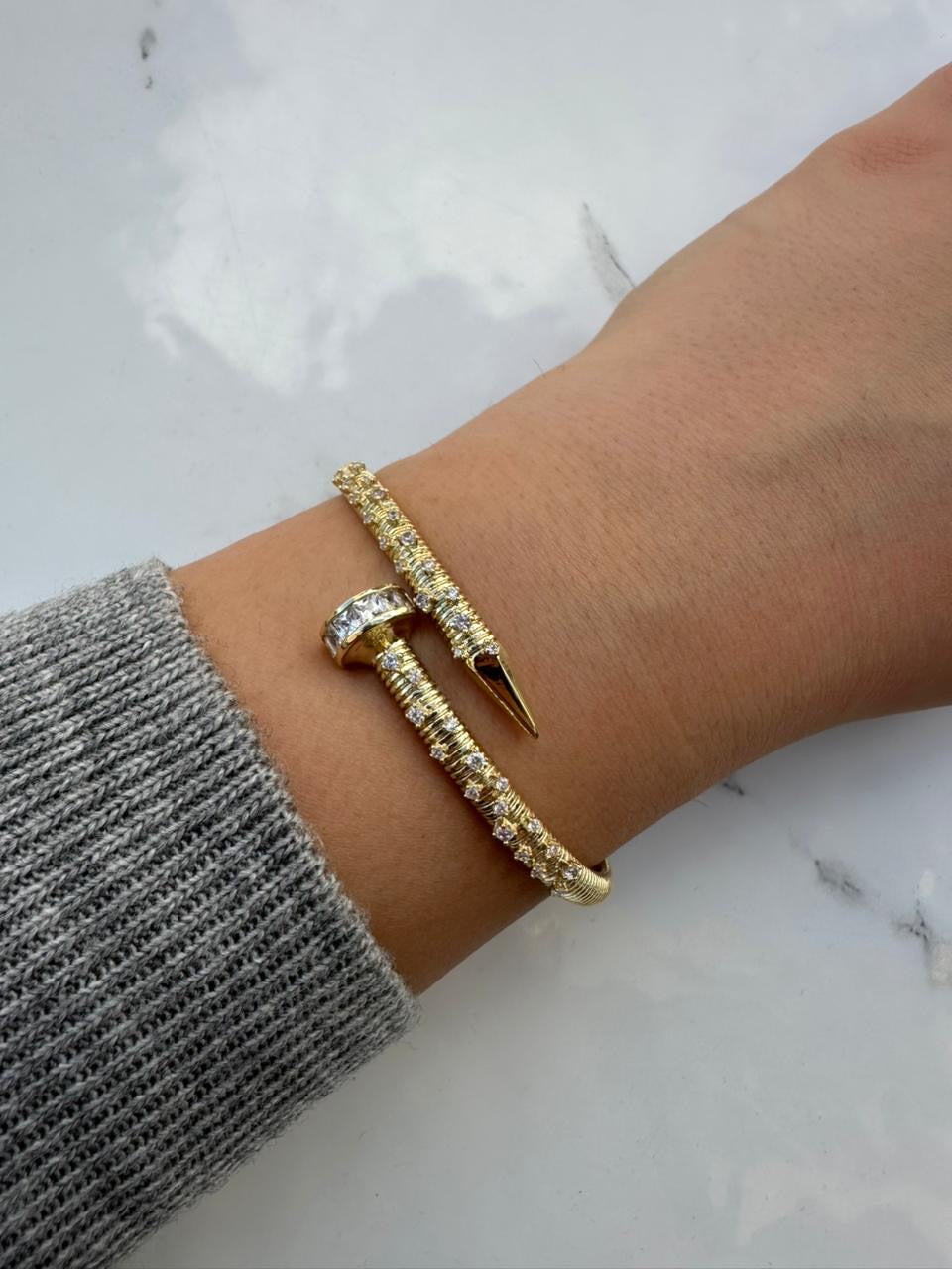 Cartier zircon bangle