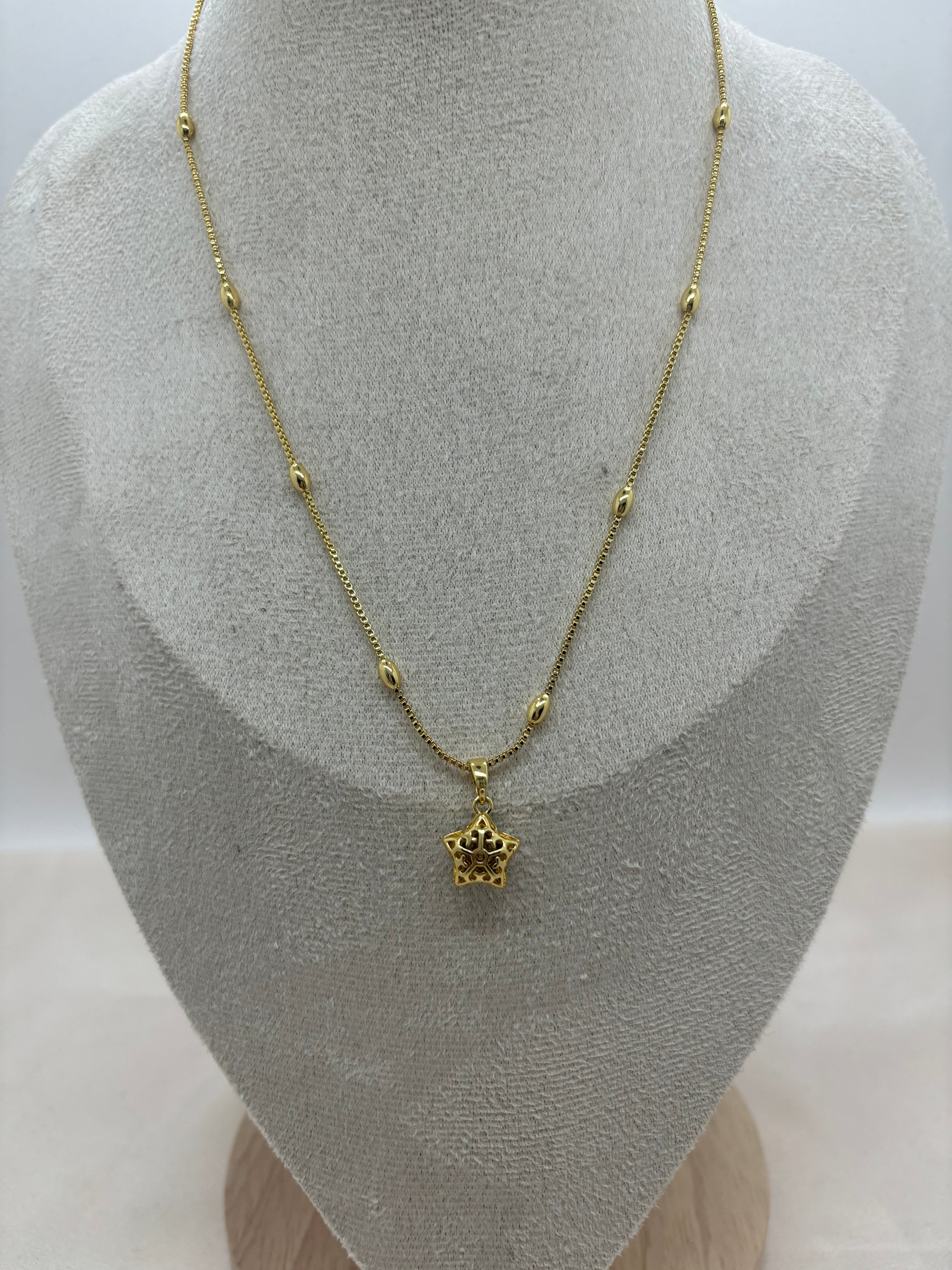 Little Blue Star Necklace