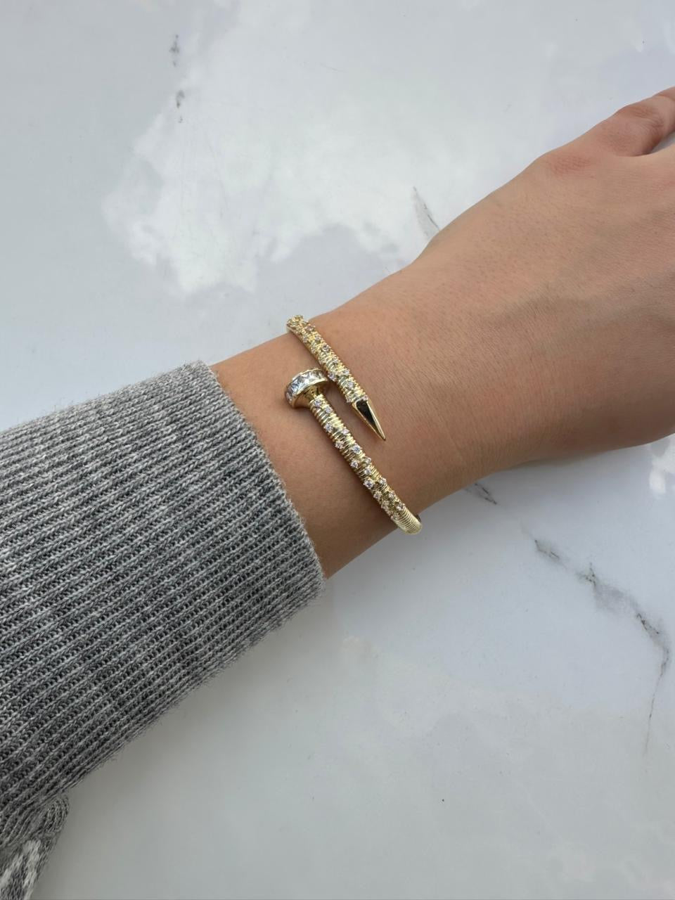 Cartier zircon bangle