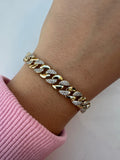 Chain zircon bracelet