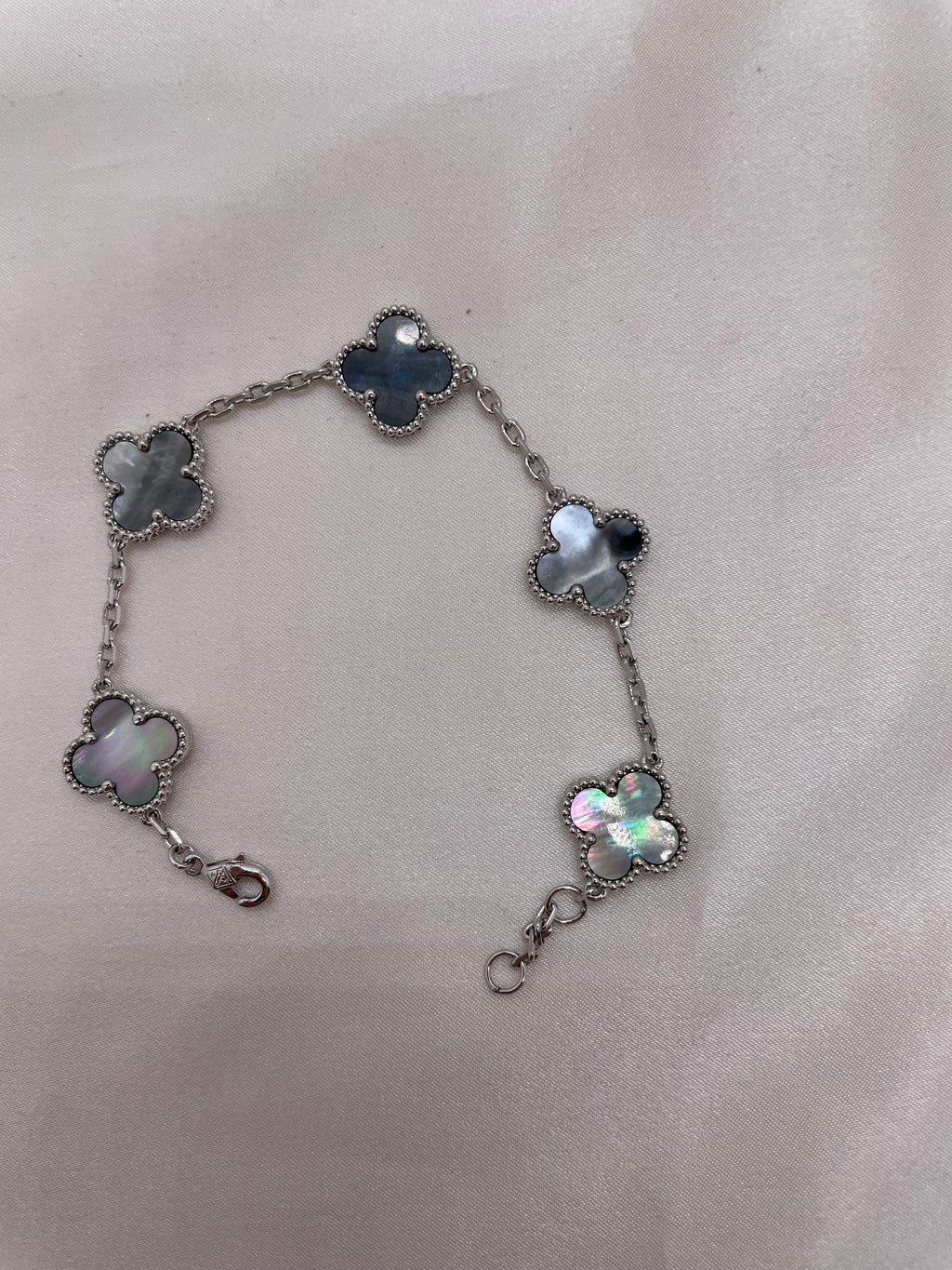 Silver Vancleef Bracelet