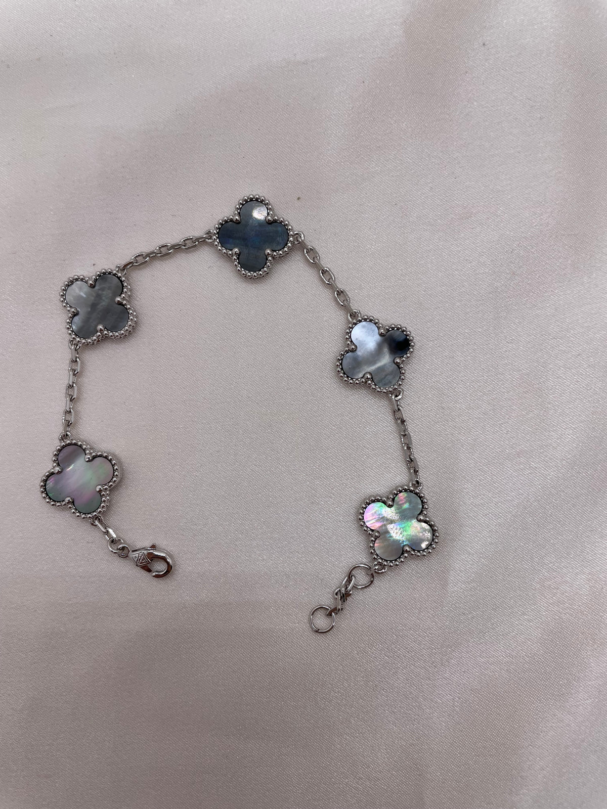 Silver Vancleef Bracelet