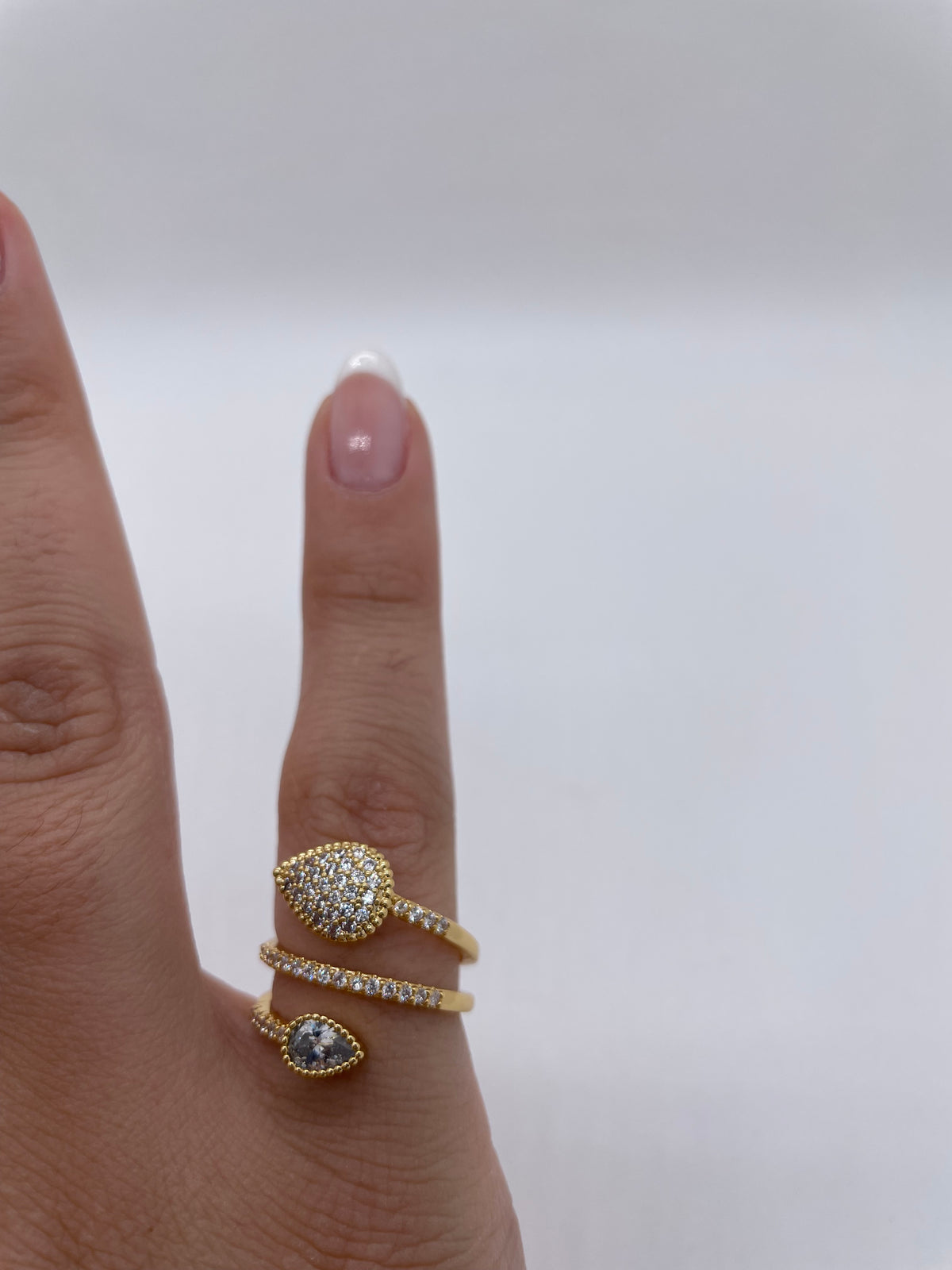 Double Leafy Ring