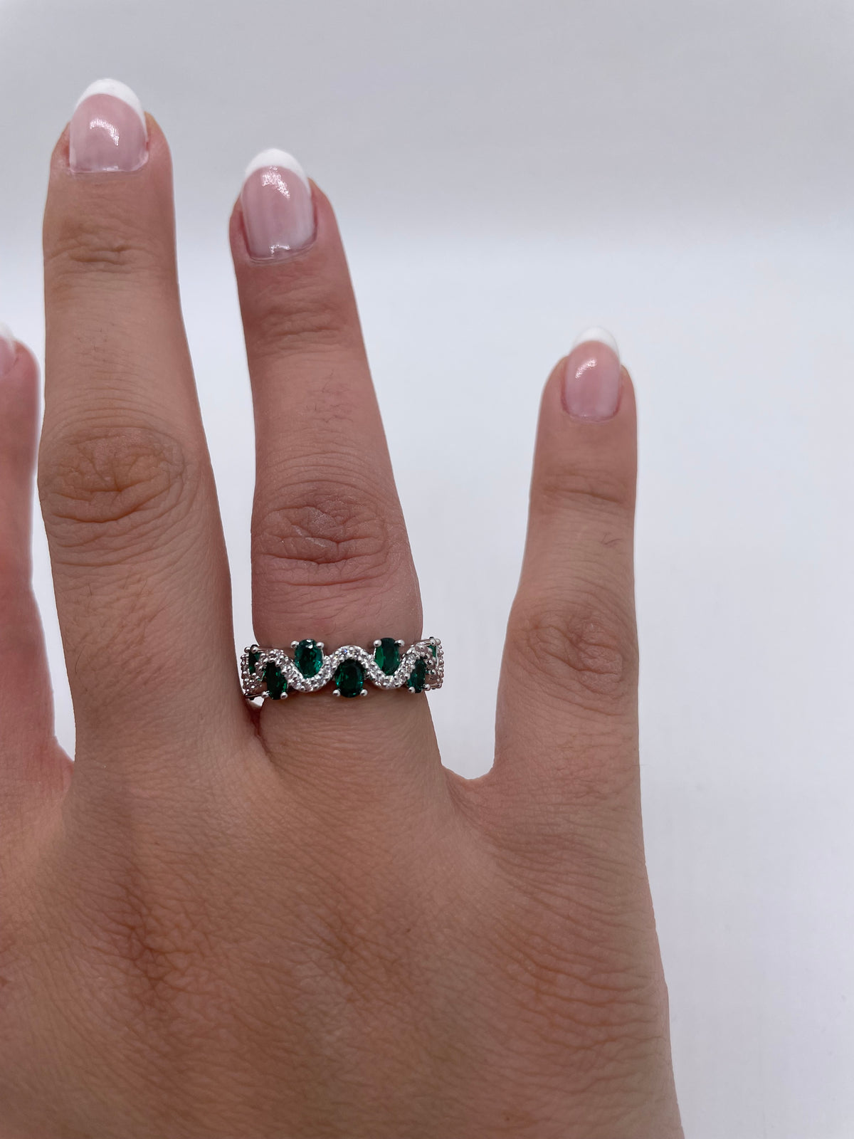 Green Stone Ring