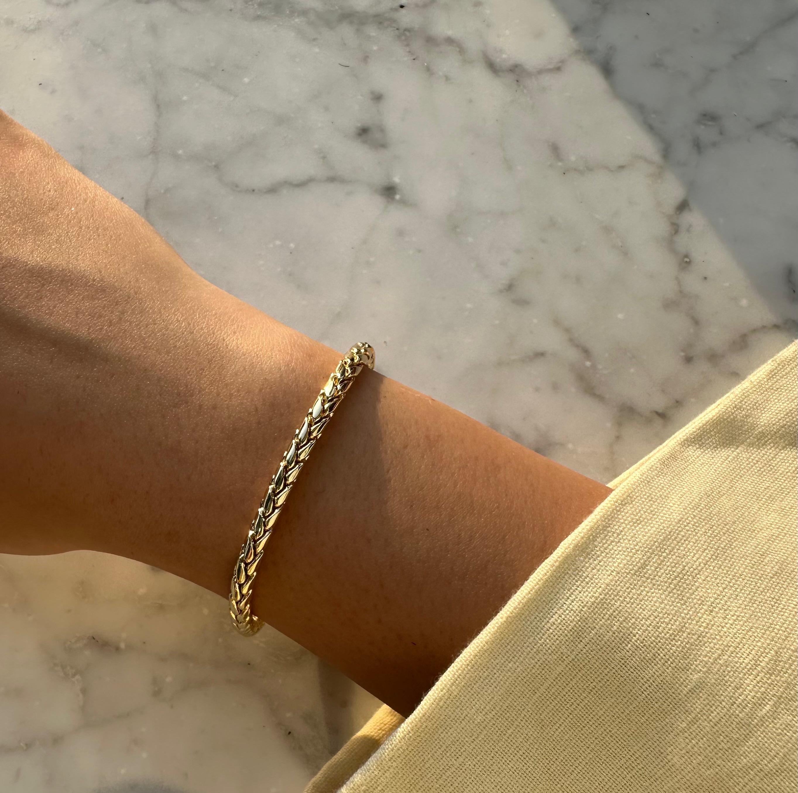 vintage chain bracelet