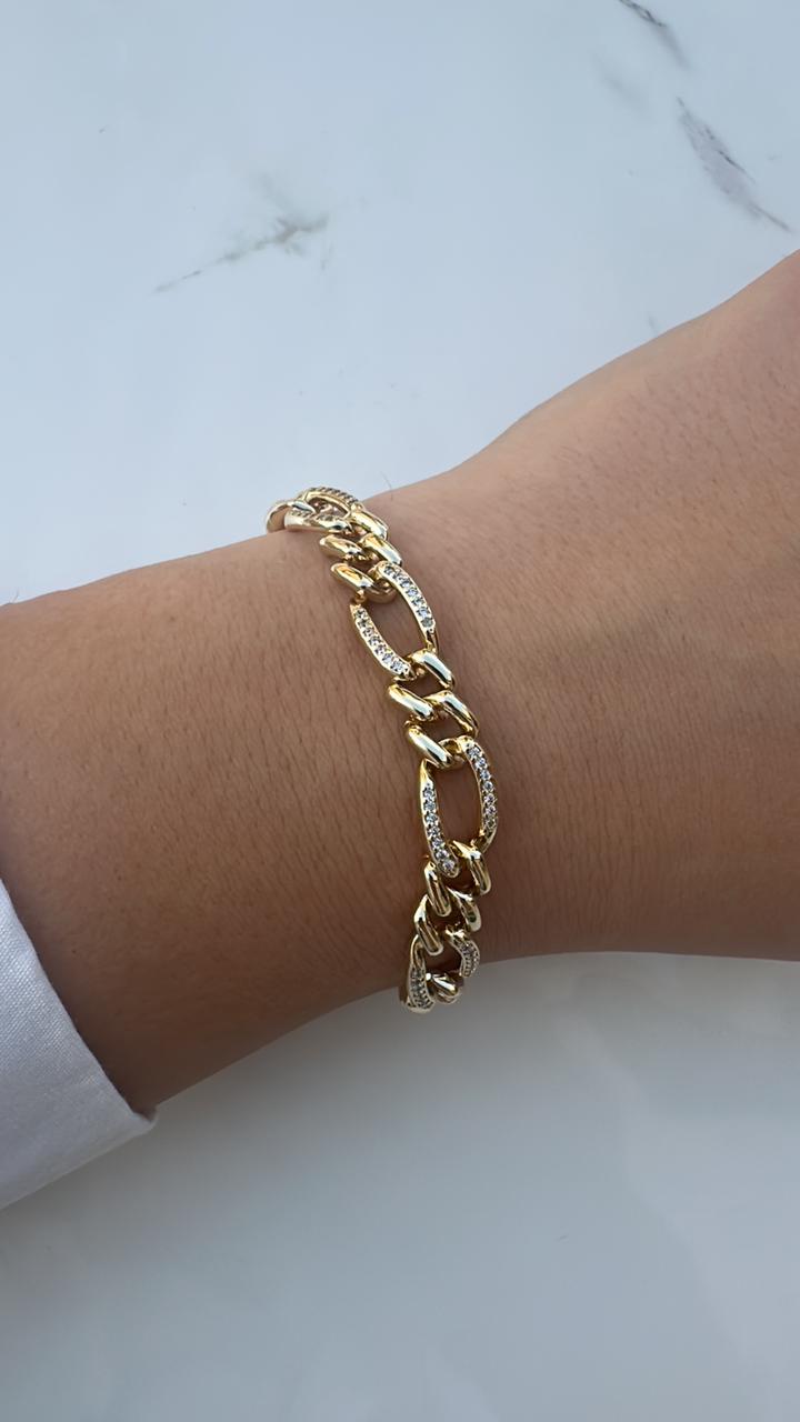 classic chain with zircon