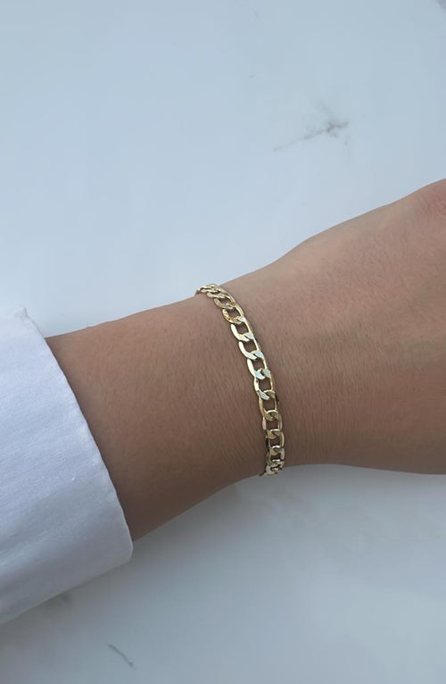 unisex chain bracelet thin