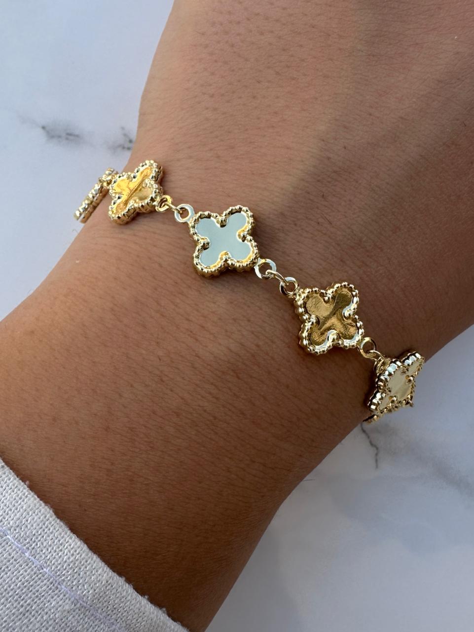 minimal van cleef bracelet