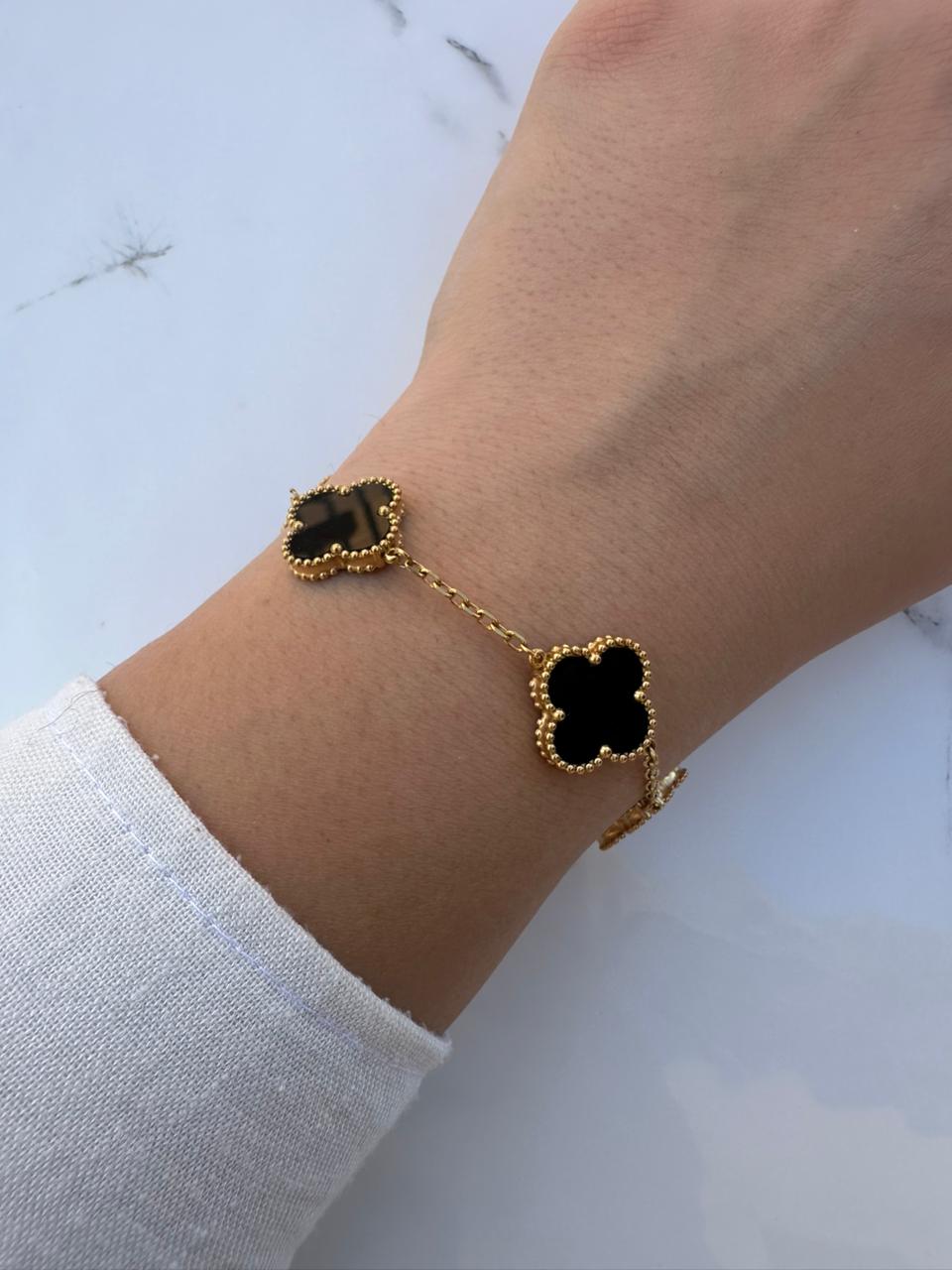 black van cleef bracelet