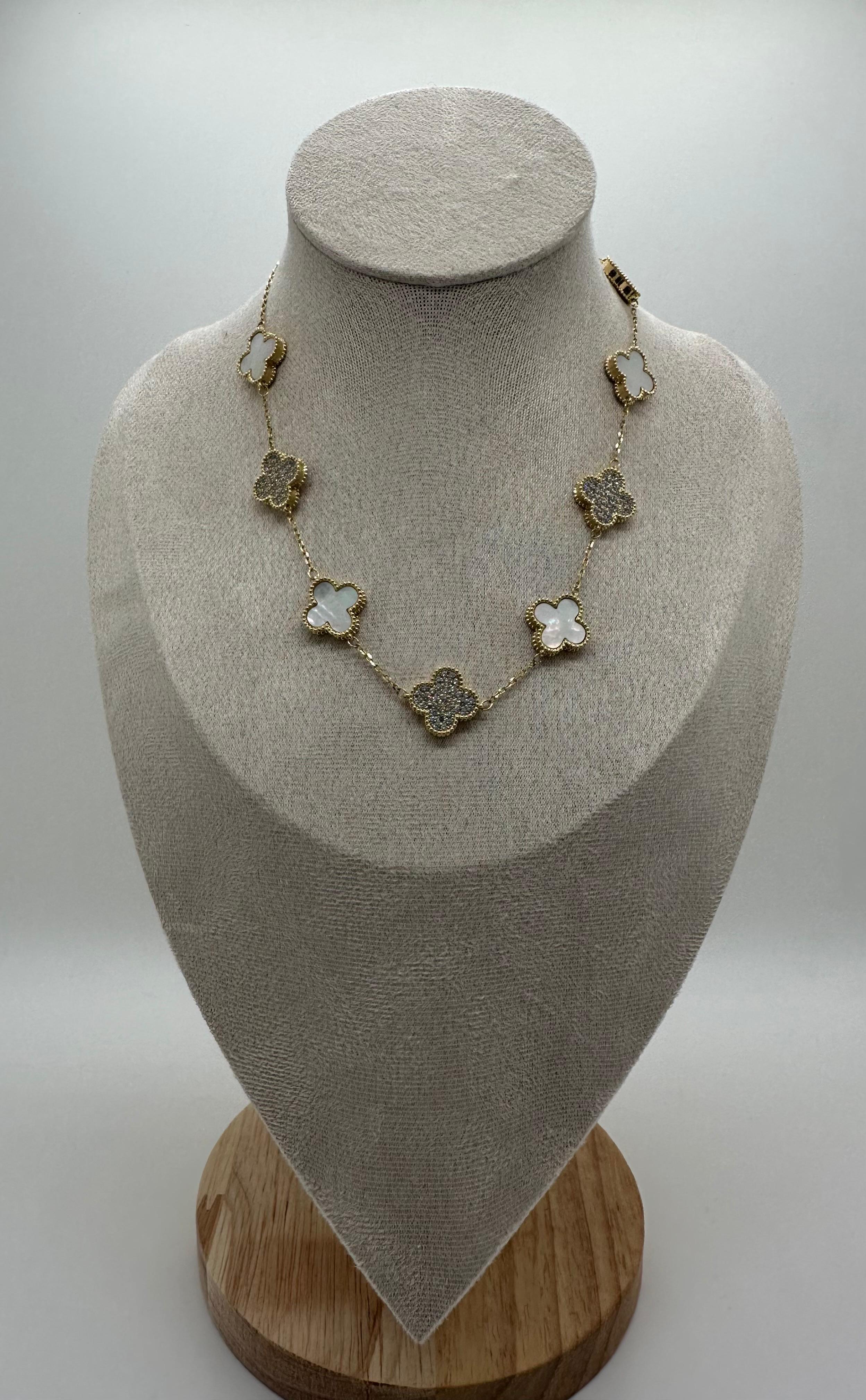 Gold Vancleef Necklace